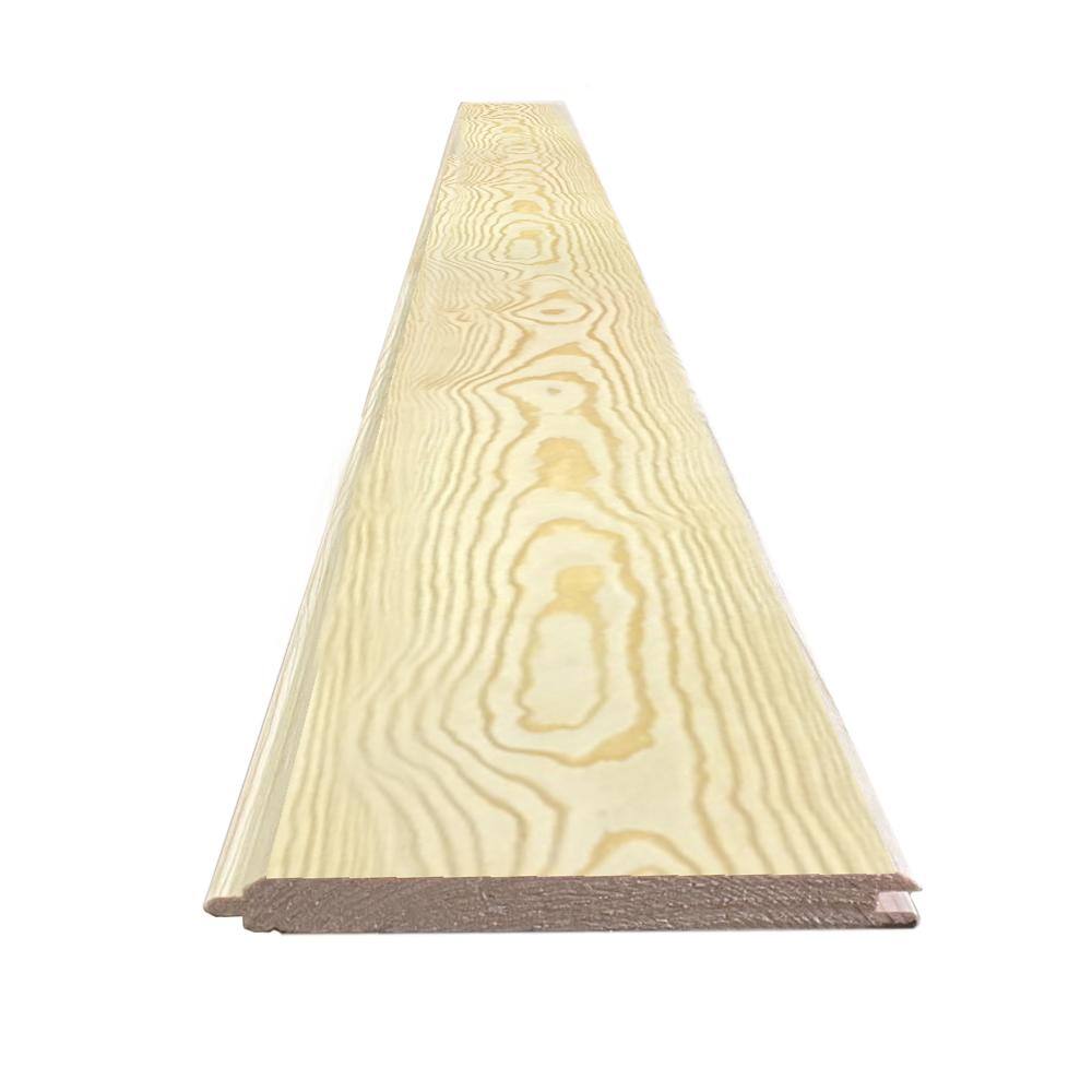 CALHOME 34 in. x 8 in. x 7 ft. Wire Brushed Knotty Pine Tongue and Groove Siding Board (10-Pieces) 84X8-WB-PLK-TG(10)