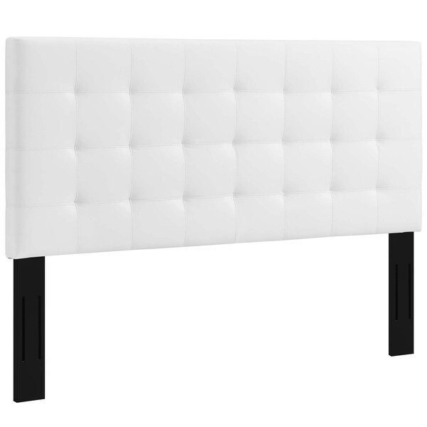 Copper Grove Vodice Faux Leather Upholstered Tufted Headboard - - 27348543