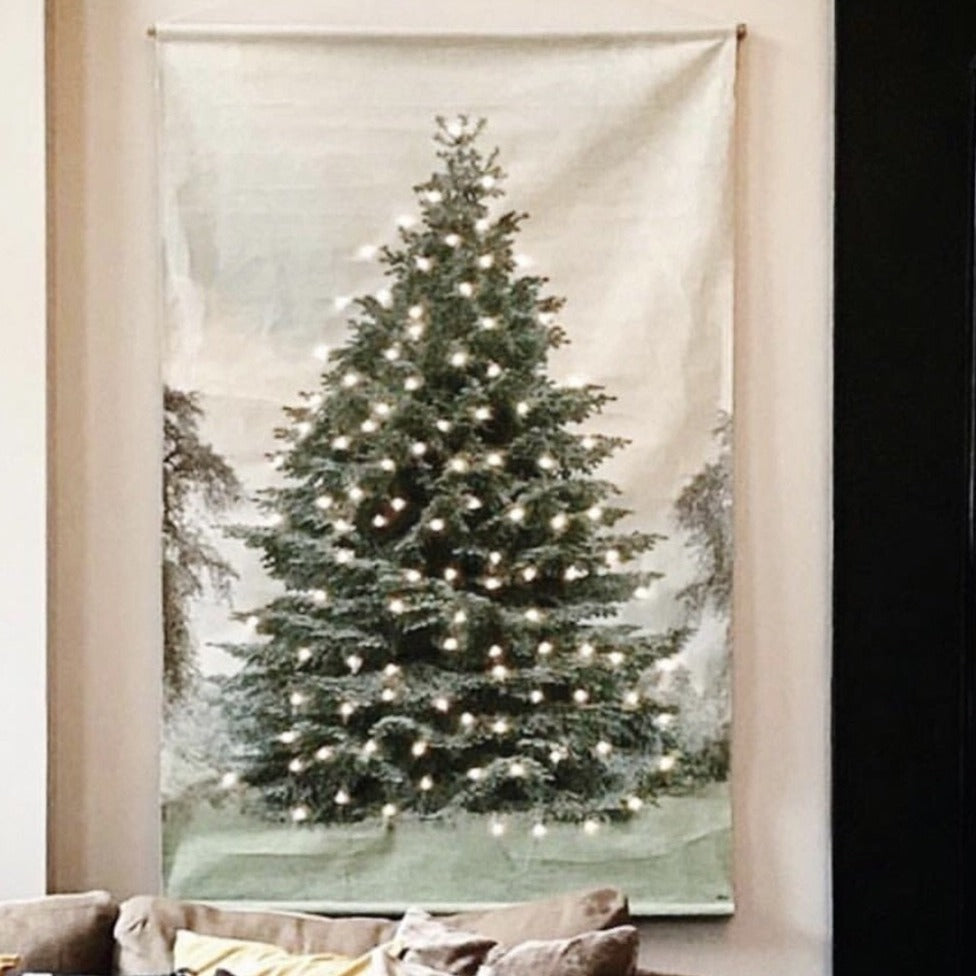 Pine tree wall tapestry