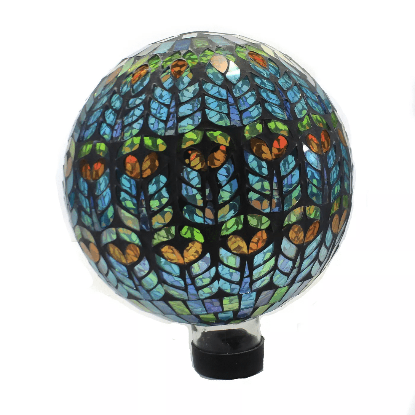 Echo Valley (#8269) Mediterrano Mosaic Globe Gazing Ball Yard Decor， 10