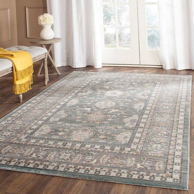 Safavieh Valencia Diana Framed Floral Rug