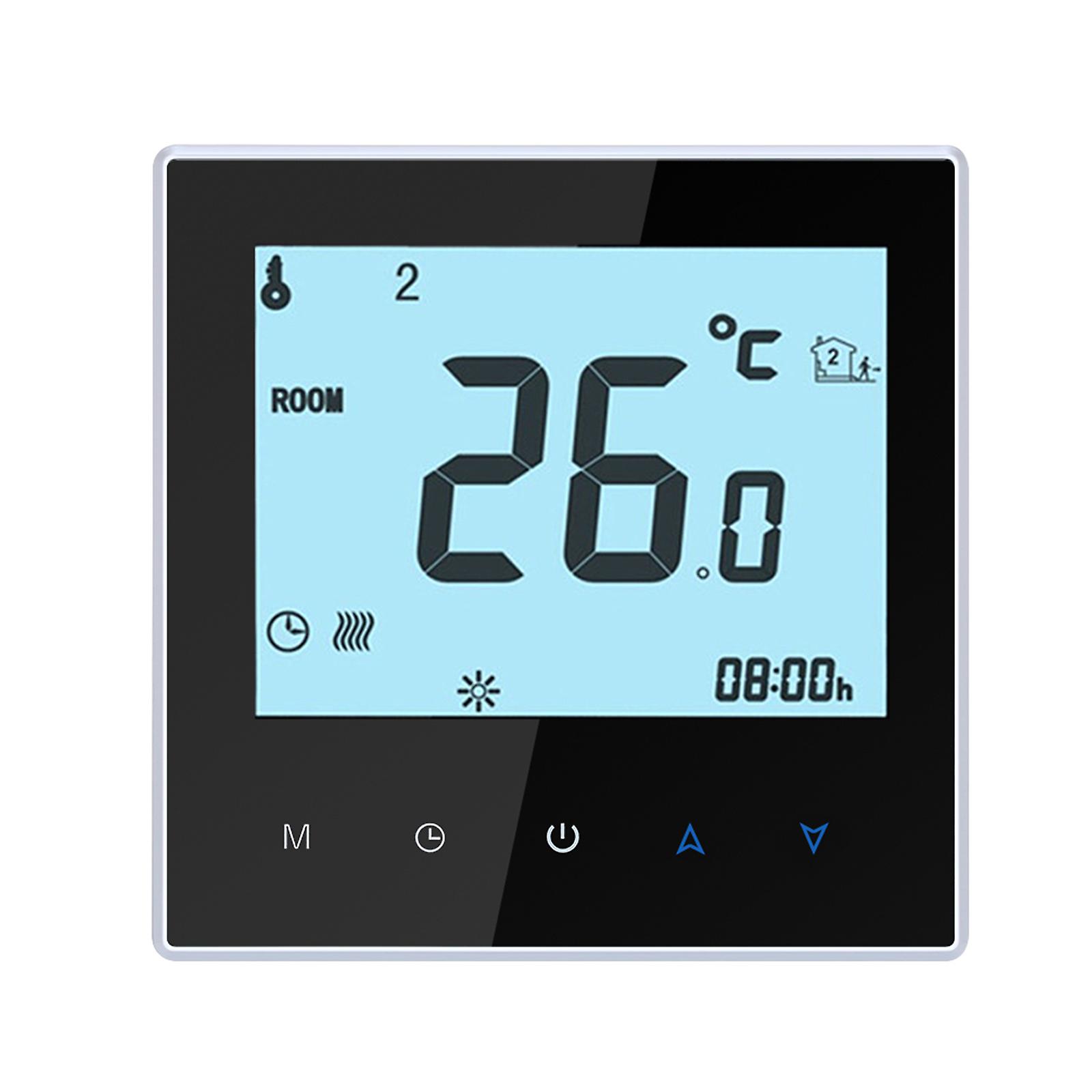 Thp1000-gclw Water/gas Boiler Thermostat Smart Wifi Digital Temperature Controller Tuya/smartlife App Control Backlit Lcd Display Programmable Voice C