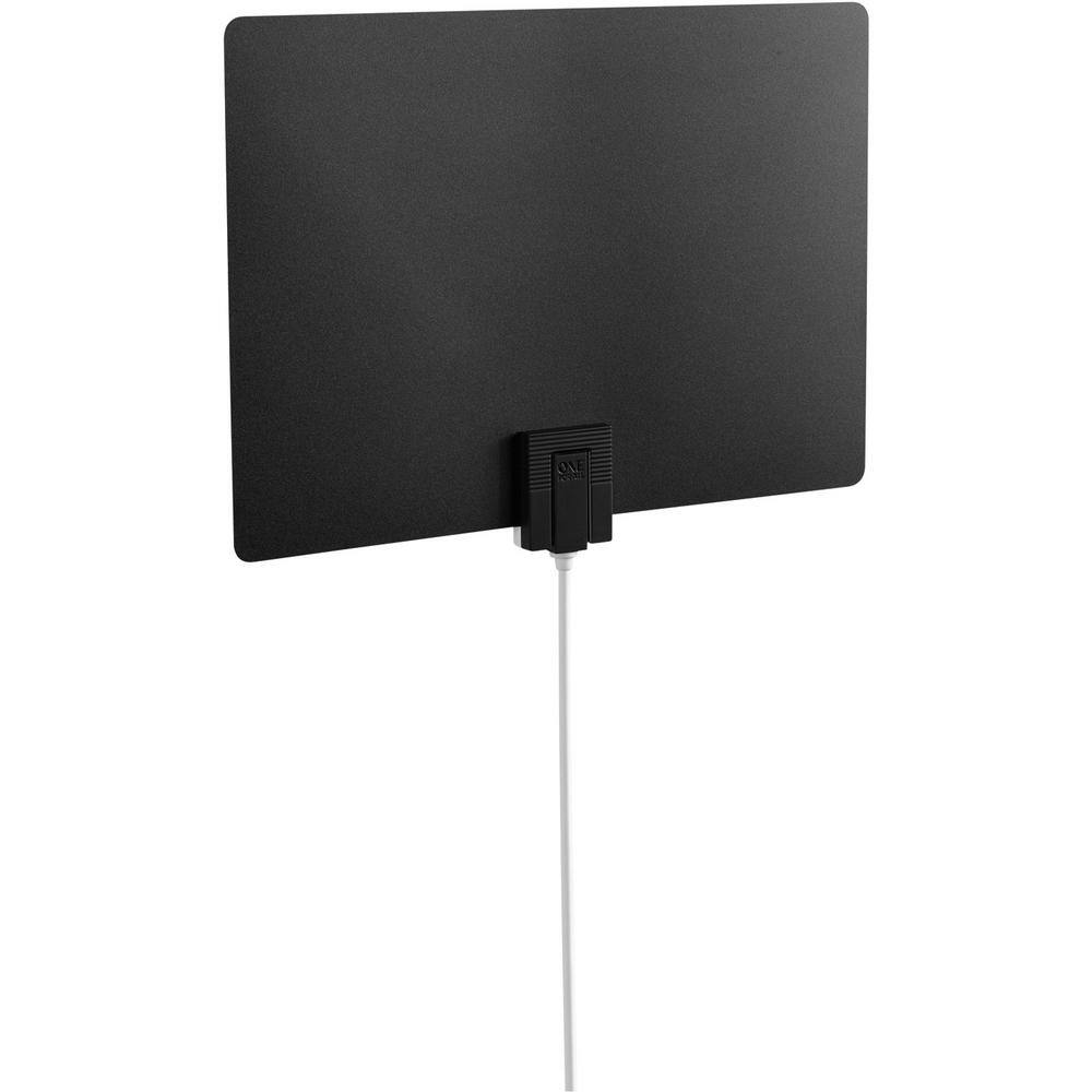 One For All 50 Mile Range Amplified Indoor Paper Thin Antenna 14541