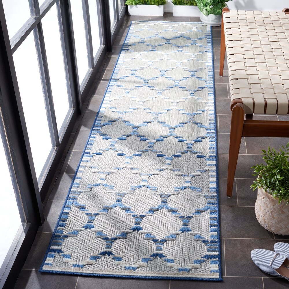 SAFAVIEH Cabana Nilgun Indoor/ Outdoor Waterproof Patio Trellis Rug