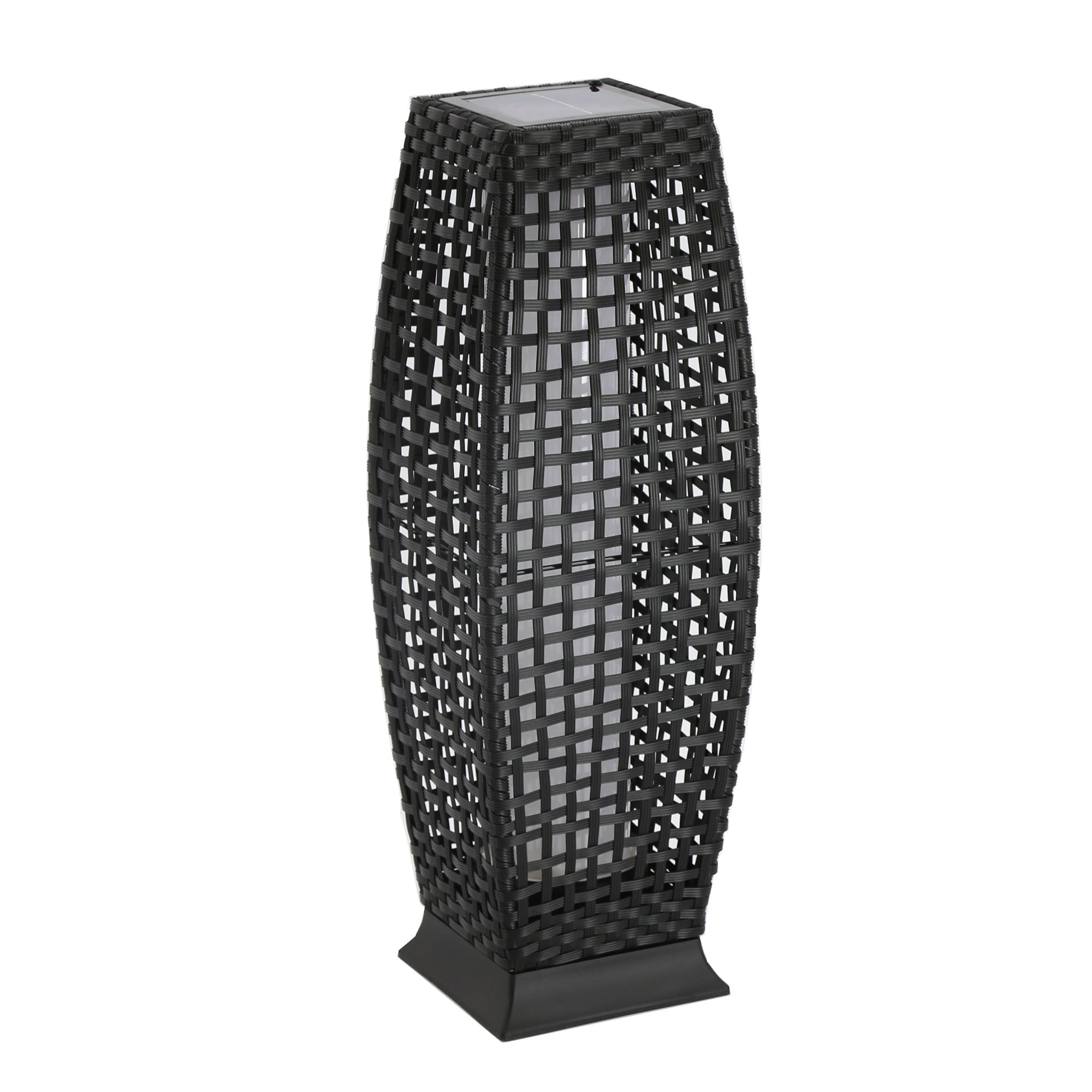 Baner Garden Wicker Outdoor Solar Powered Lamp