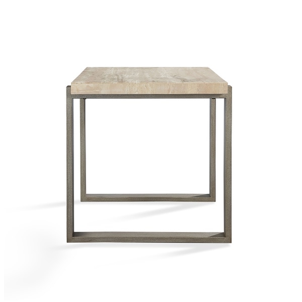 Ariela End Table in Desert Taupe