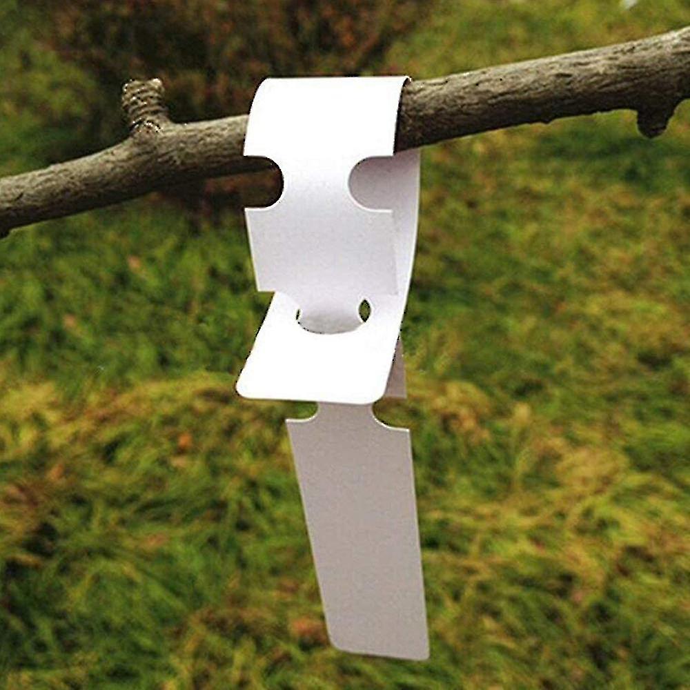 200pcs Plastic Plant Tree Tags Garden Plant Labels Plant Hanging Tags 2x21cm Wrap Around Nursery Gar