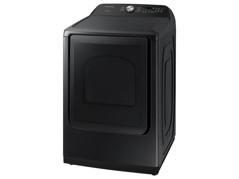 Samsung DVE50R5200V 7.4 Cu. Ft. Capacity Electric Dryer With Sensor Dry In Brushed Black