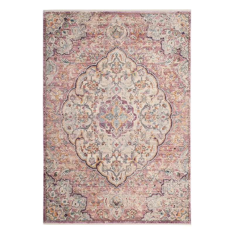 Safavieh Illusion Aiden Framed Floral Rug