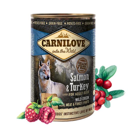 Carnilove Salmon and Turkey Wet Meal for Dogs (Dogs ， Dog Food ， Wet Food)