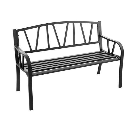 Costway 91352486 Patio Garden Bench with Rustproof...