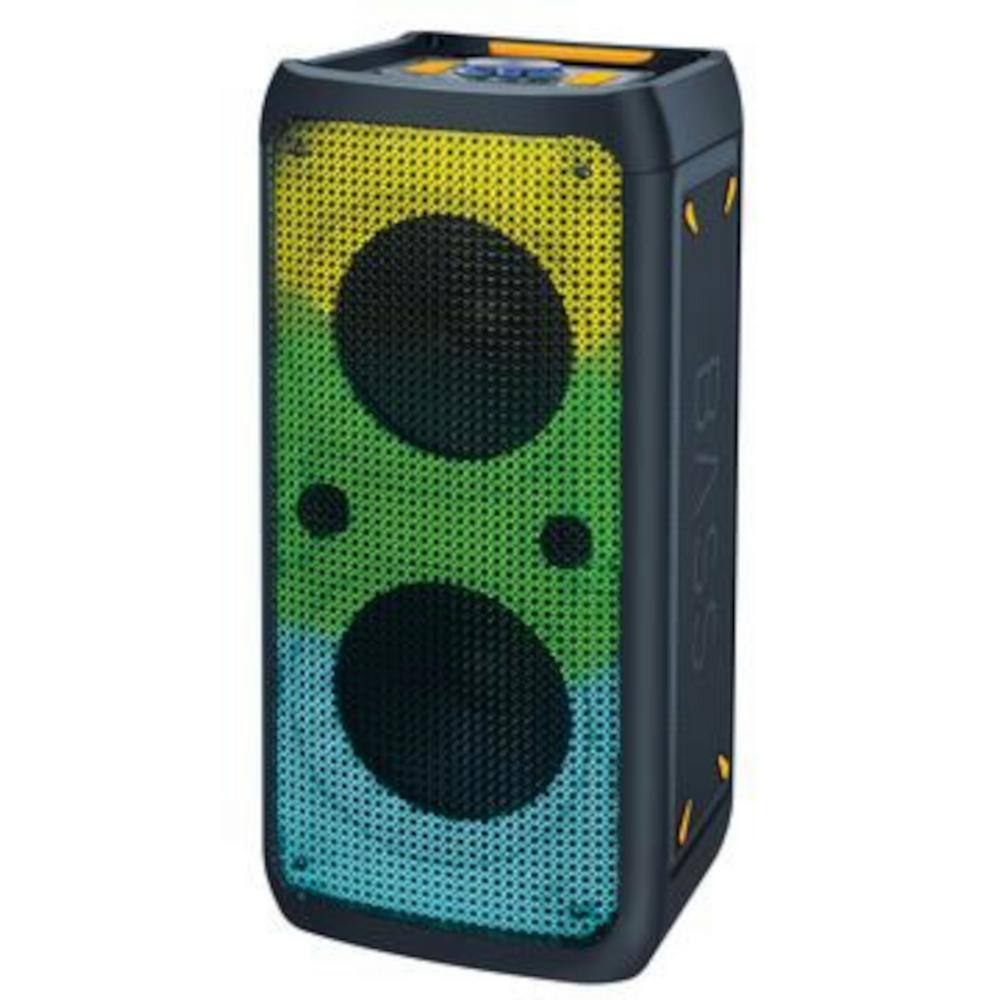 Supersonic IQ Sound Portable Wireless Bluetooth Speaker With Flashing LED Lights IQ7028DJBT