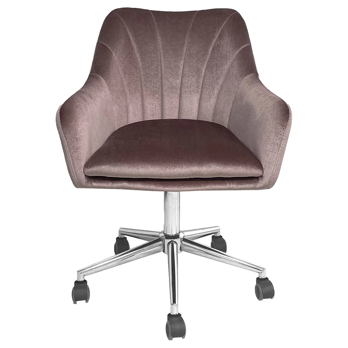 IVFC-IPS222-BLKV | Sadie Swivel Vanity Chair