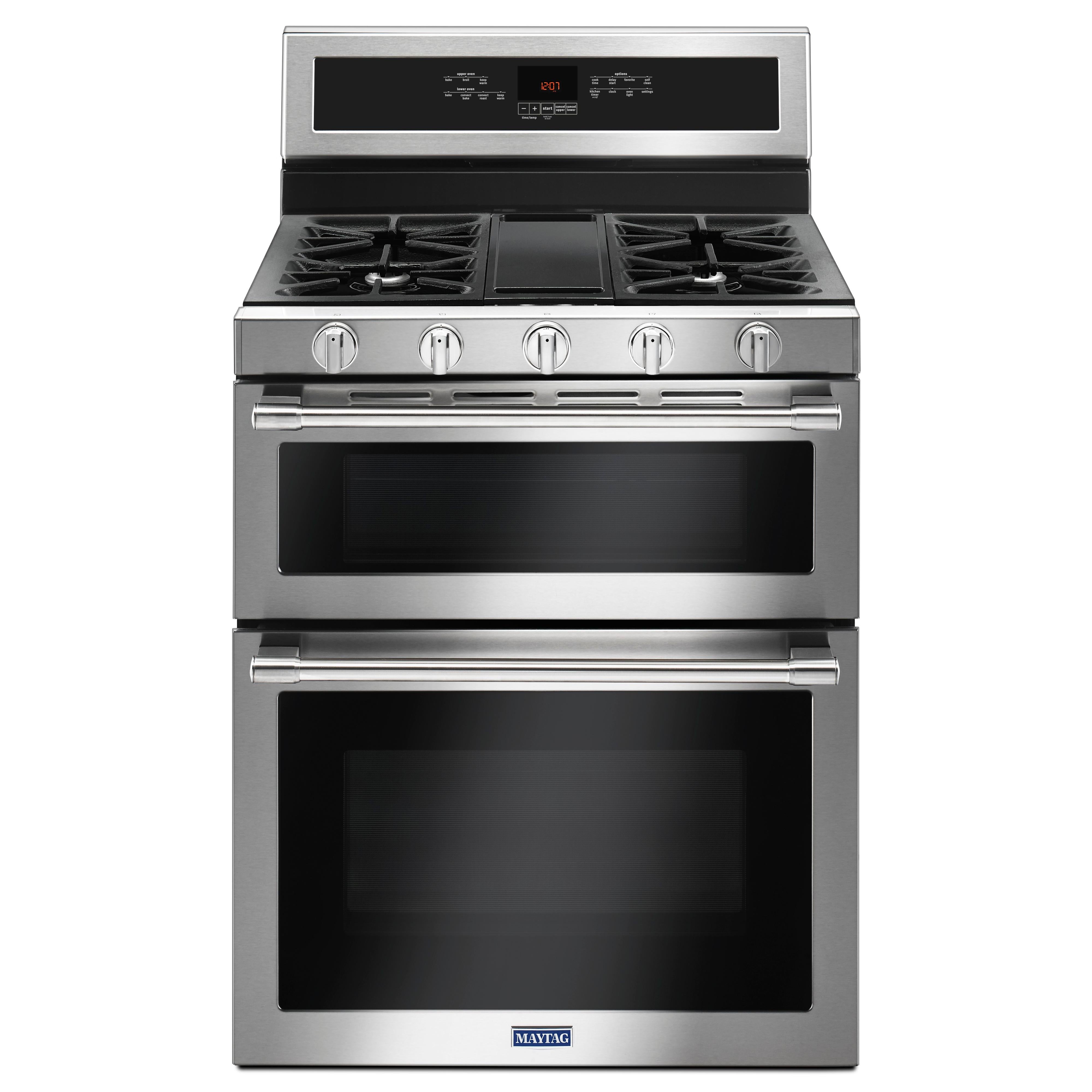 Maytag 30-inch Freestanding Gas Range with Power? Burner MGT8800FZ