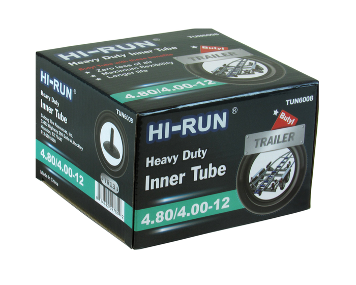 Hi-Run  Trailer Tire Inner Tube， 4.80/4.00-12 (TR13) - TUN6008