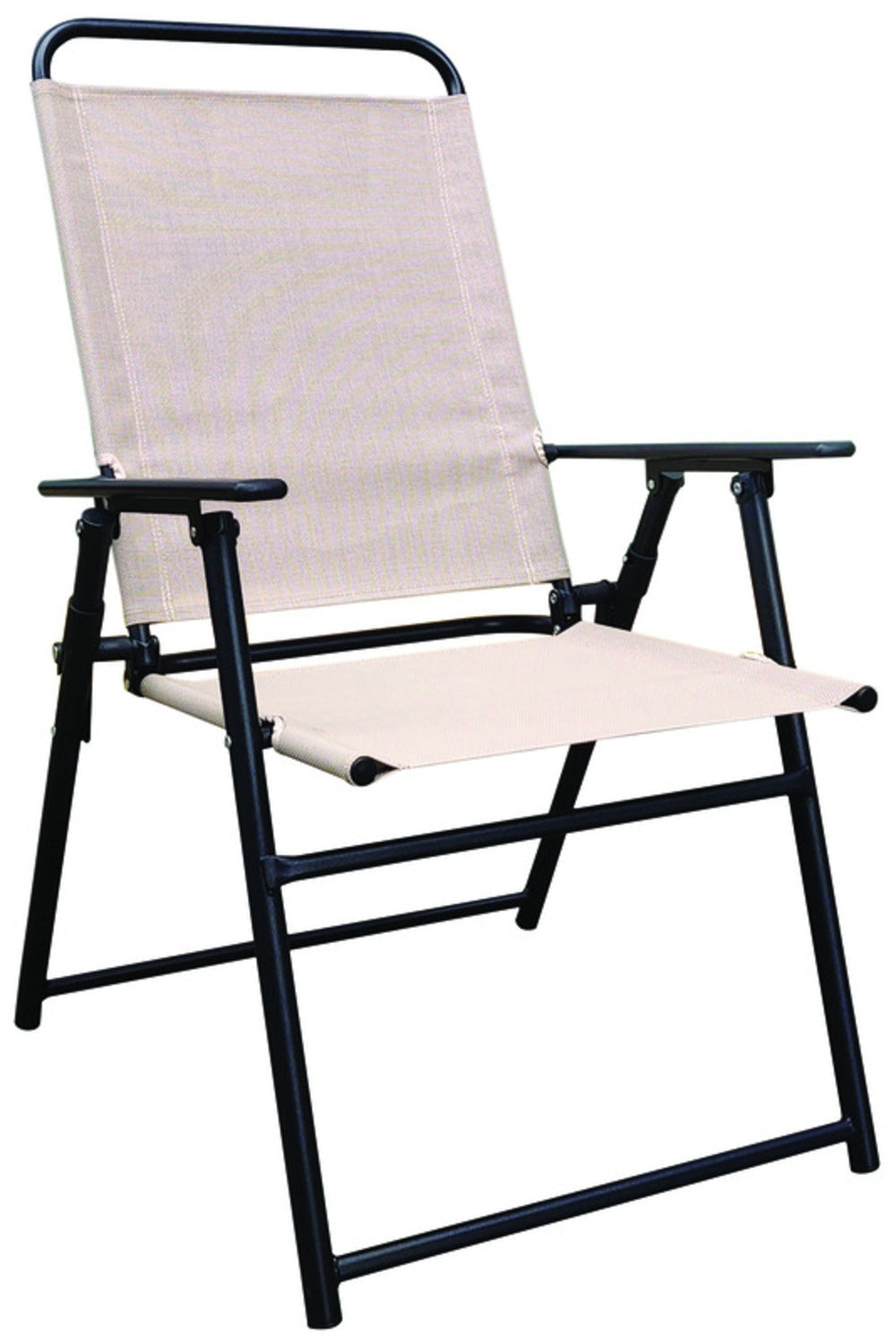 SLING CHAIR BLK/TAN