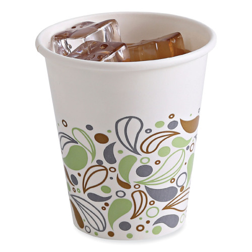 Boardwalk Deerfield Printed Paper Cold Cups， 12 oz， 50 Cups/Sleeve， 20 Sleeves/Carton (DEER12CCUP)