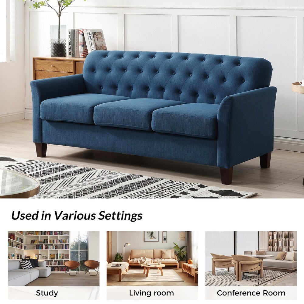 Julia Transitional Living Room Set with Removable Cushions by HULALA HOME