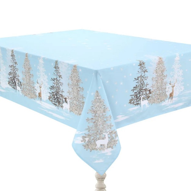 Laural Home Winter Wonderland Rectangle Tablecloth