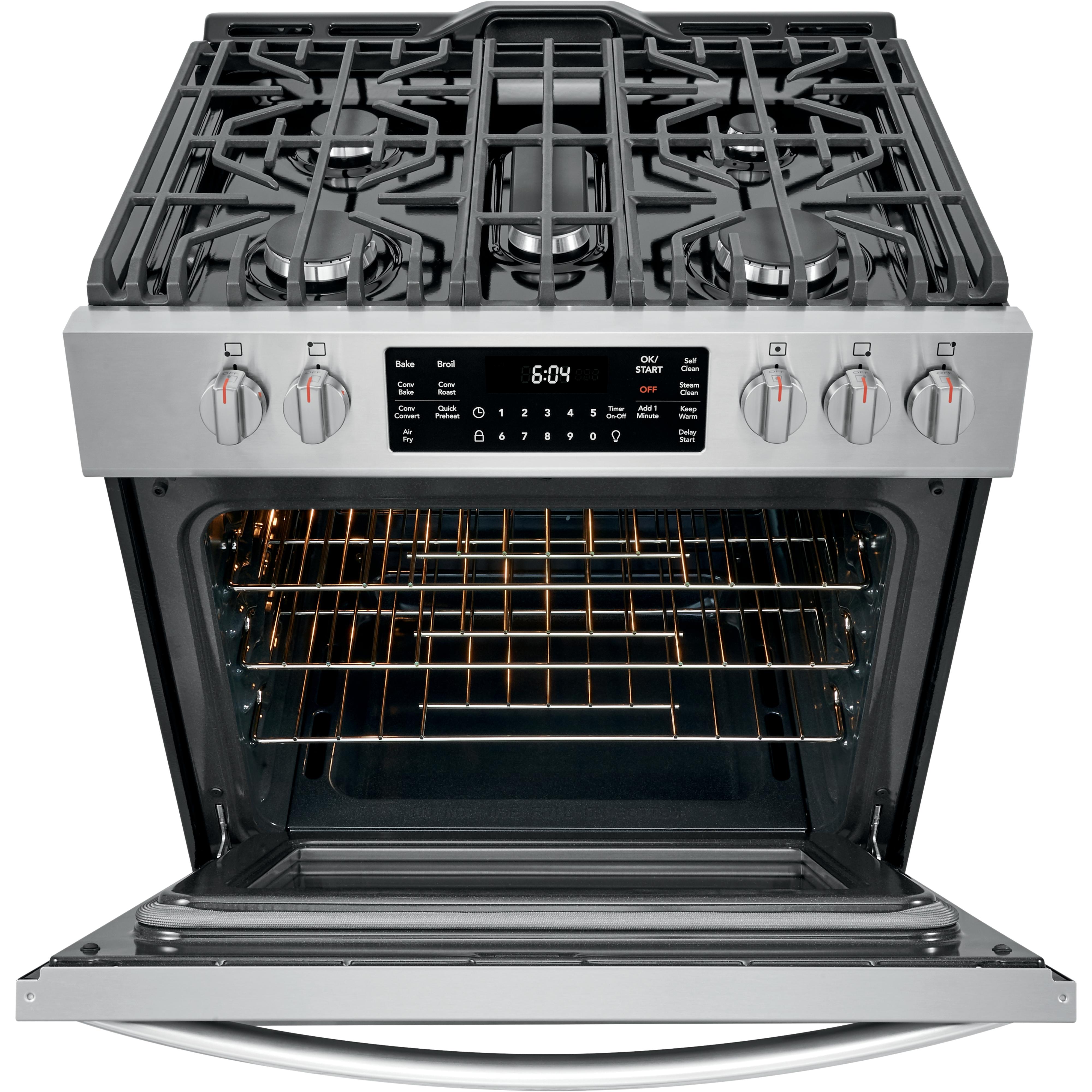 Frigidaire Gallery 30-inch Gas Range with Air Fry Technology FGGH3047VF