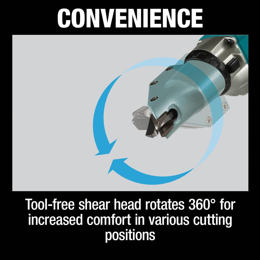 Makita 18V LXT Shear 14ga Brushless Cordless XSJ03T from Makita