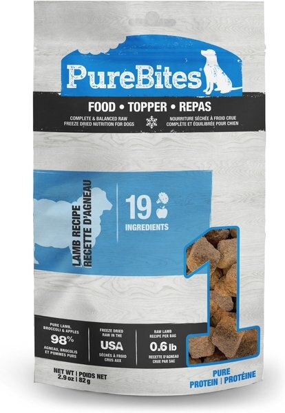 PureBites Lamb Freeze Dried Topper for Dogs