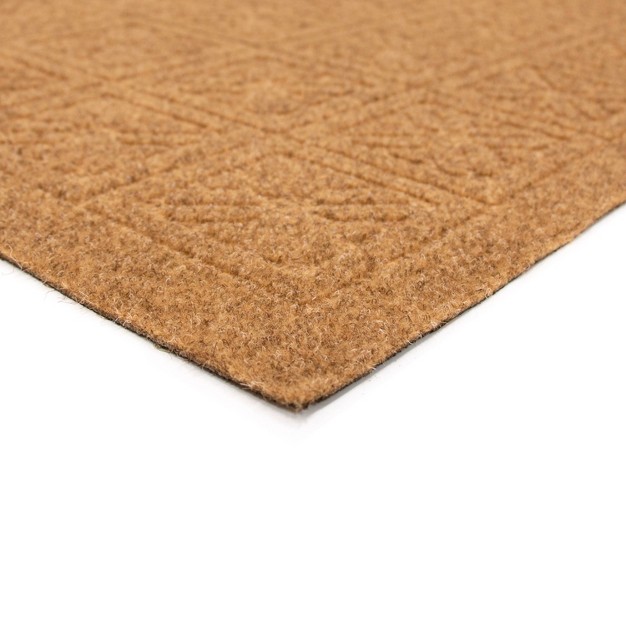 2 x27 x3 x27 Geometric Doormat Tan Multy Home Lp