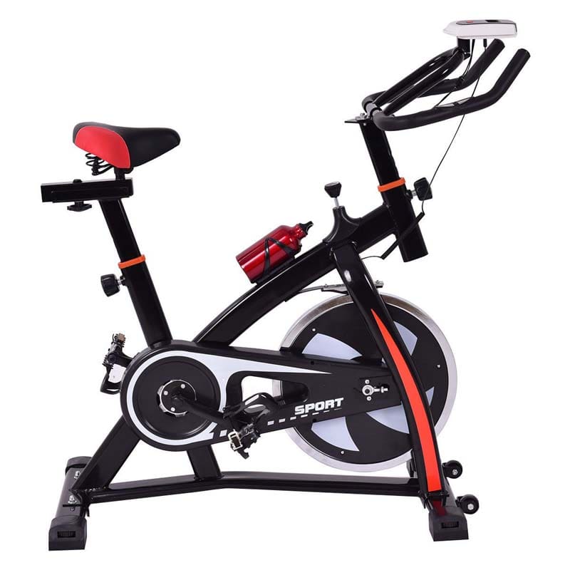 Indoor Exercise Bike with Electronic Meter