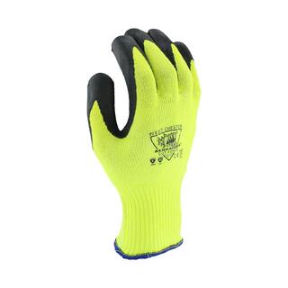 West Chester Protective Gear Men's Barracuda Cut Force Hi Vis X-Large ANSI 8 Cut and Chemical Resistant Glove 37208-XLCC6