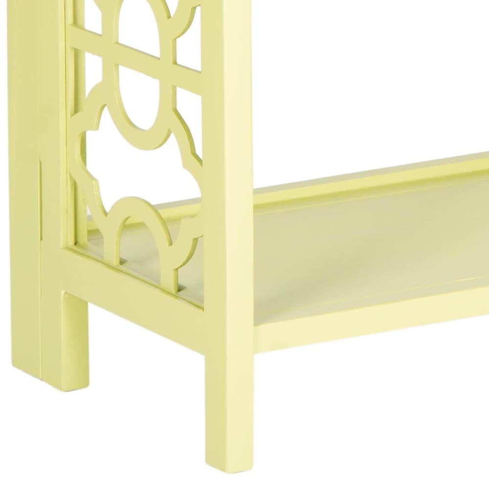 SAFAVIEH Natalie Avocado Green Low Bookcase   33.5\