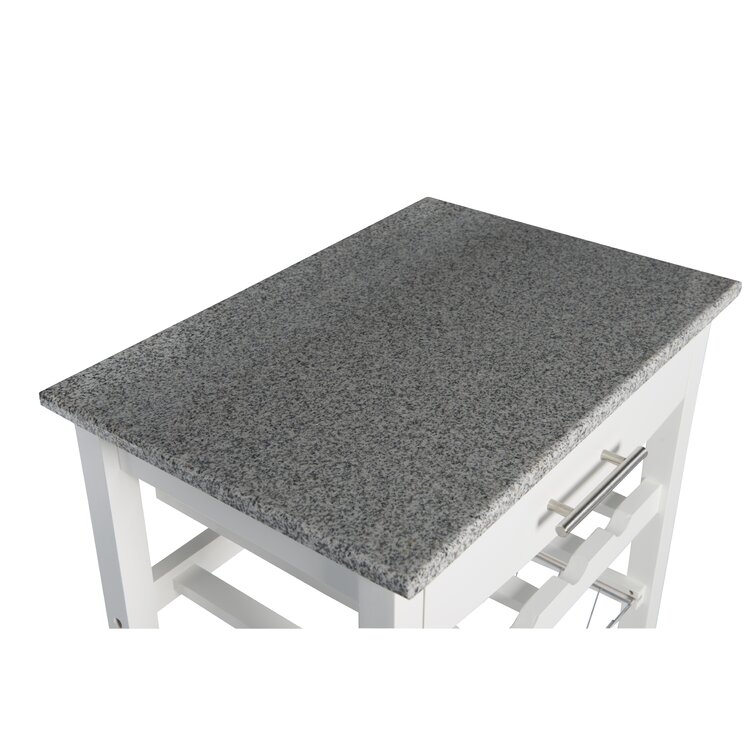 Macy Granite Kitchen Cart