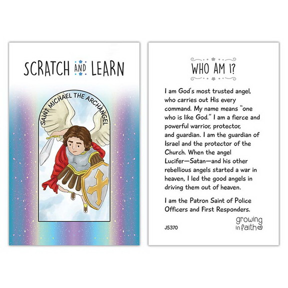 Growing In Faith Scratch   Learn Card