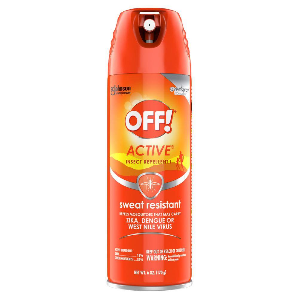 OFF! 6 oz. Aerosol Active Insect Repellent SJN333243