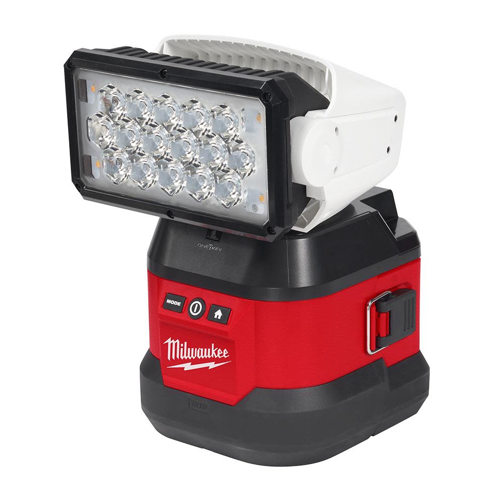 Milwaukee M18? Utility Remote Control Search Light Kit with Portable Base ;