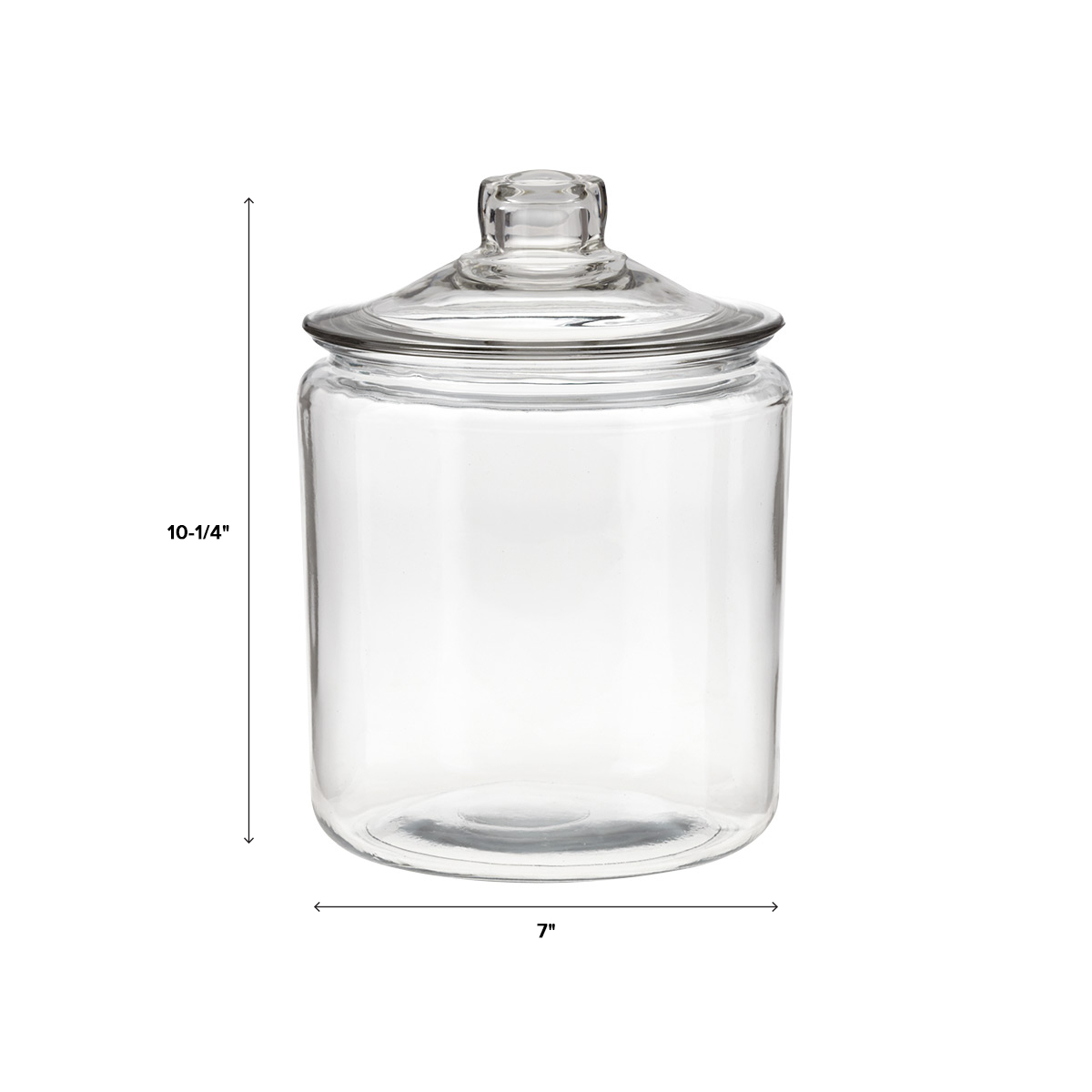 Anchor Hocking Glass Canisters with Glass Lids