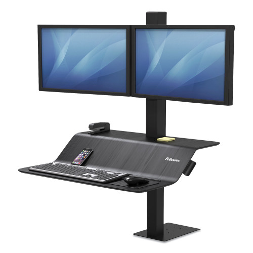 Fellowes Lotus VE Sit-Stand Workstation - Dual， 29