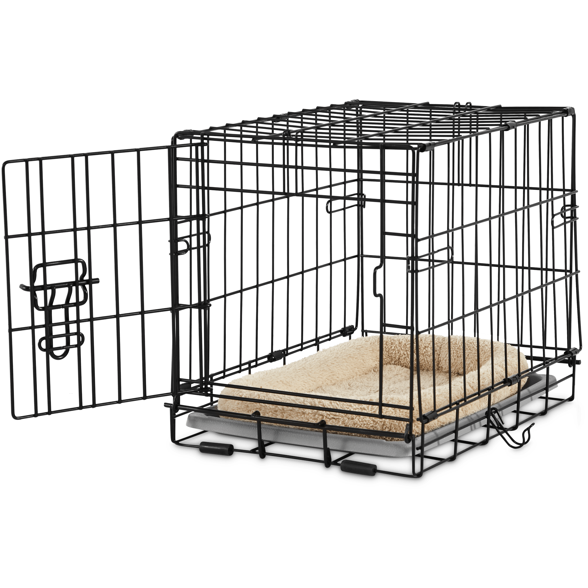 EveryYay Going Places 1-Door Folding Dog Crate， 36