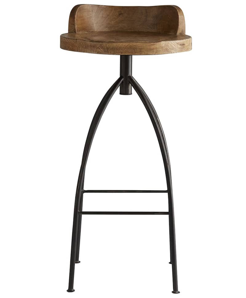 Arteriors Hinkley Sandblast Antique Wax Bar Stool