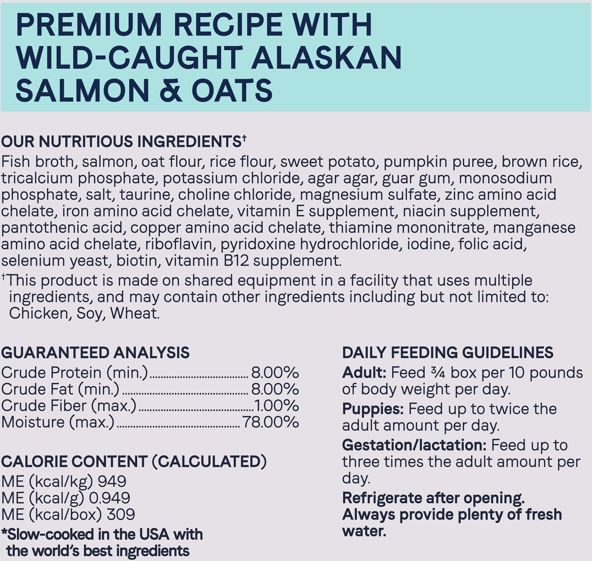 CANIDAE Sustain Wholesome Pate Premium Recipe with Wild-Caught Salmon Wet Dog Food， 11.5-oz can， case of 12