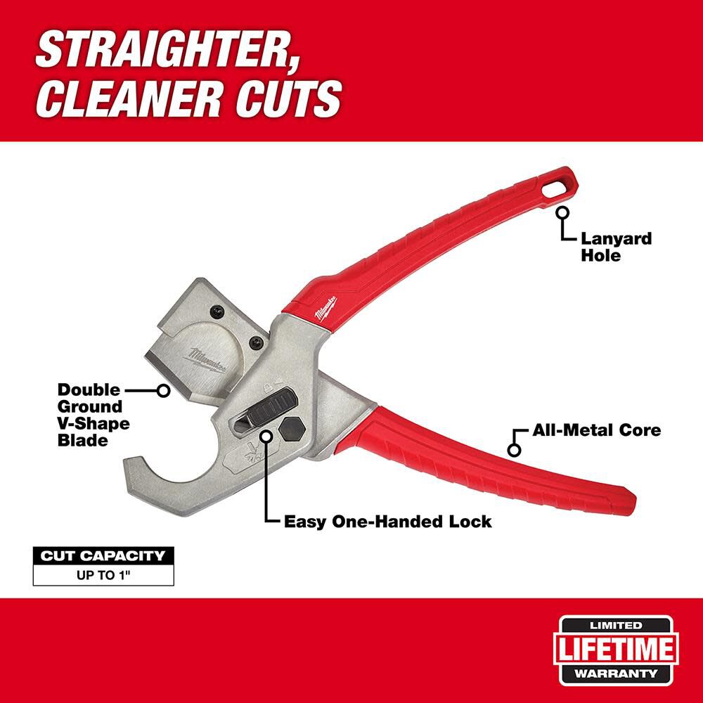 MW PEX and Tubing Cutter 48-22-4204 from MW