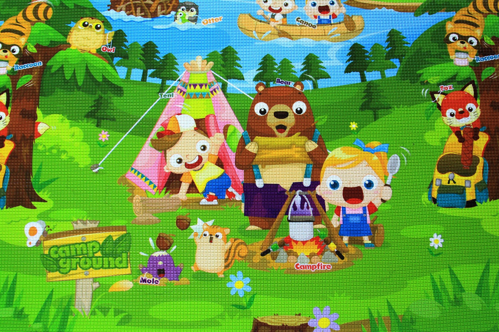 Baby Care Let's Go Camping Baby Playmat