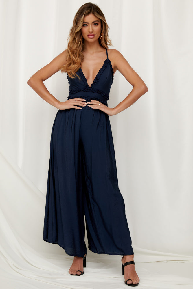 Khlu Jumpsuit Navy