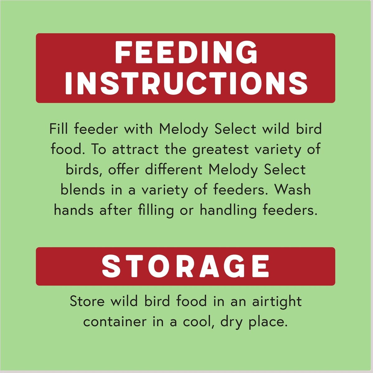 Melody Select Nut Fruit and Berry Bird Food