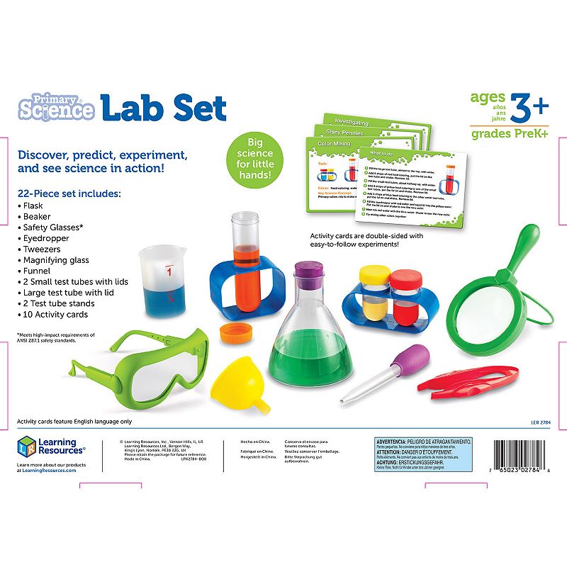 Learning Resources Primary Science Lab STEM Activity Set