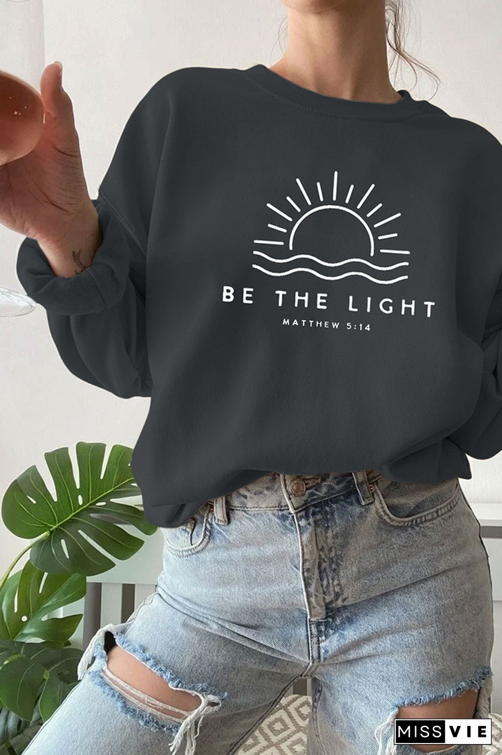 Be The Light,Mathew 5:14 Sweatshirt Wholesale