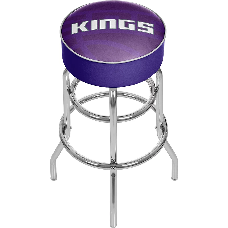 Sacramento Kings Padded Swivel Bar Stool