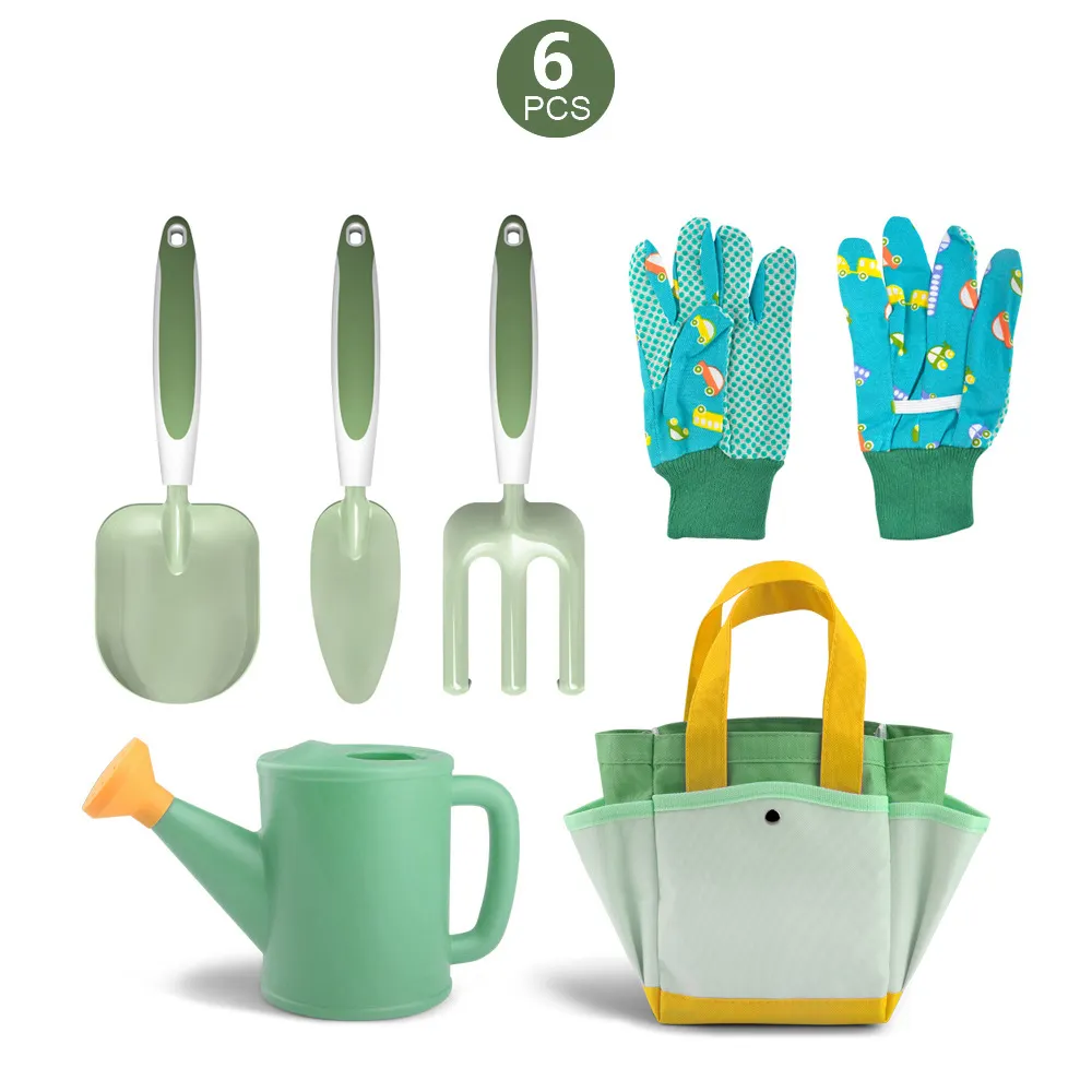 2022 New Style Kids Gardening Tools Set Mini Hand Garden Tool with Garden Tool Bag