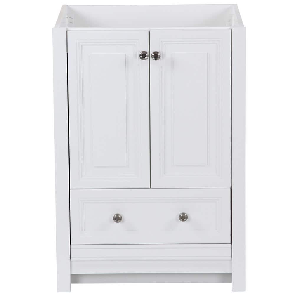 Home Decorators Collection Brinkhill 24 in W x 22 in D x 34 in H Bath Vanity Cabinet Only in White