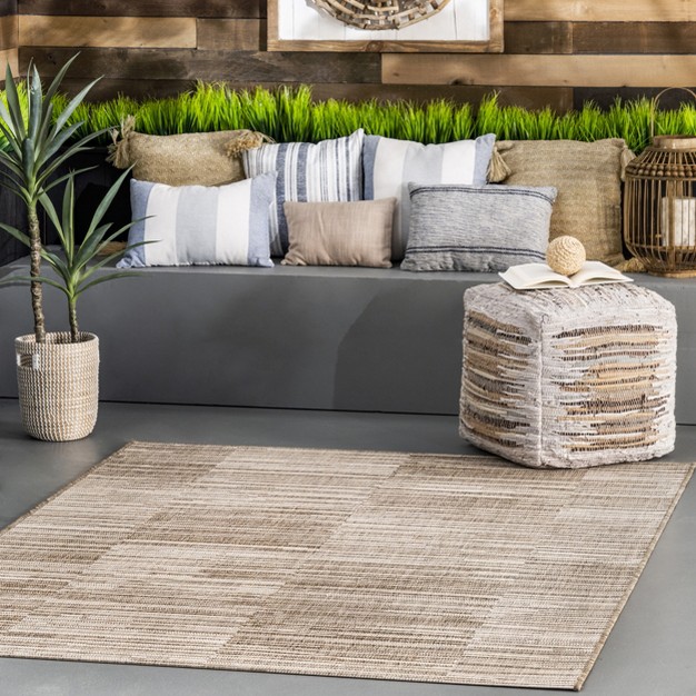 Nuloom Shirlene Stripes Outdoor Patio Area Rug