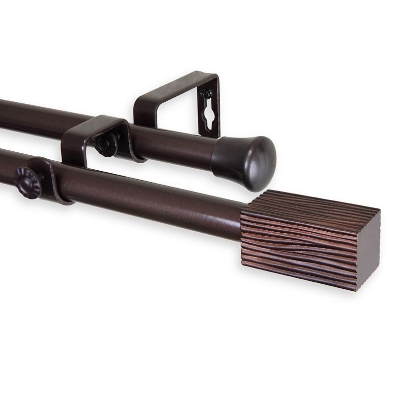 Rod Desyne Alder 13/16 Double Curtain Rod